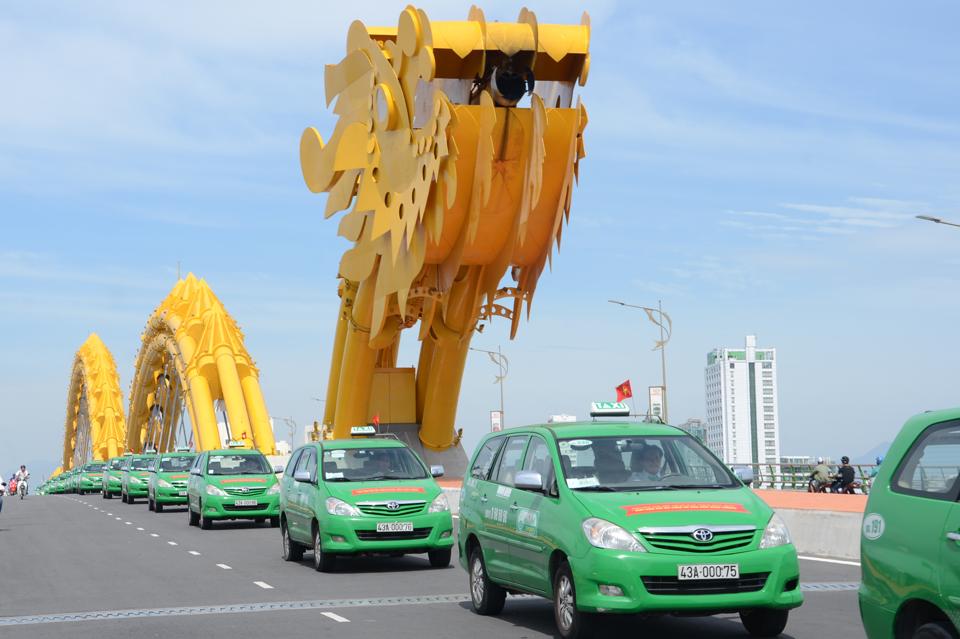 Taxi Mai Linh Đà Nẵng với số lượng xe lớn