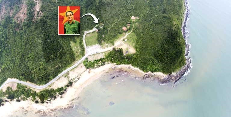 Mộ Đại tướng Võ Nguyên Giáp tại Vũng Chùa Đảo Yến