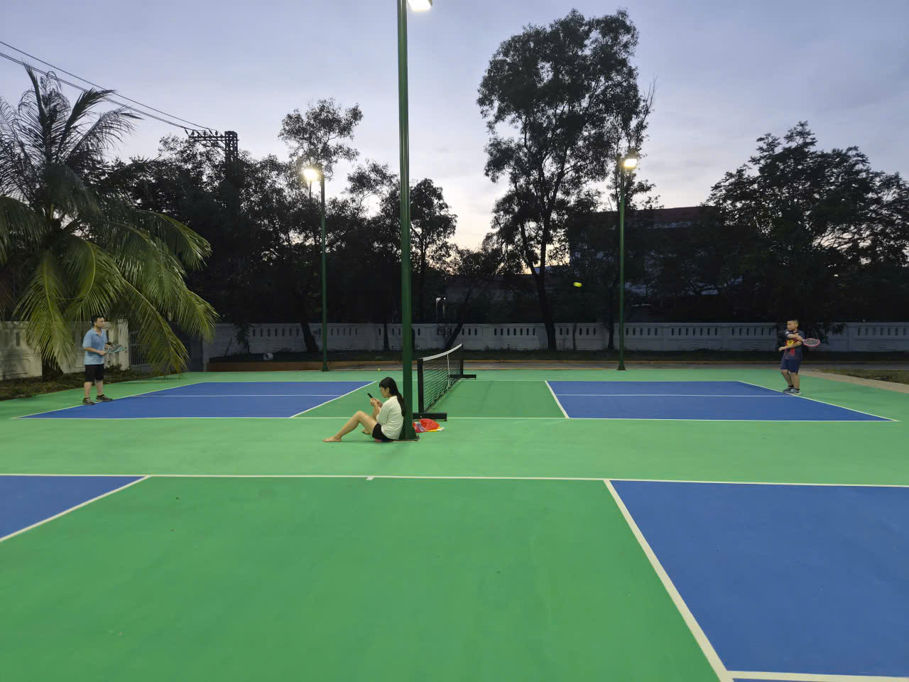Sân Pick cho du khách tập thể thao